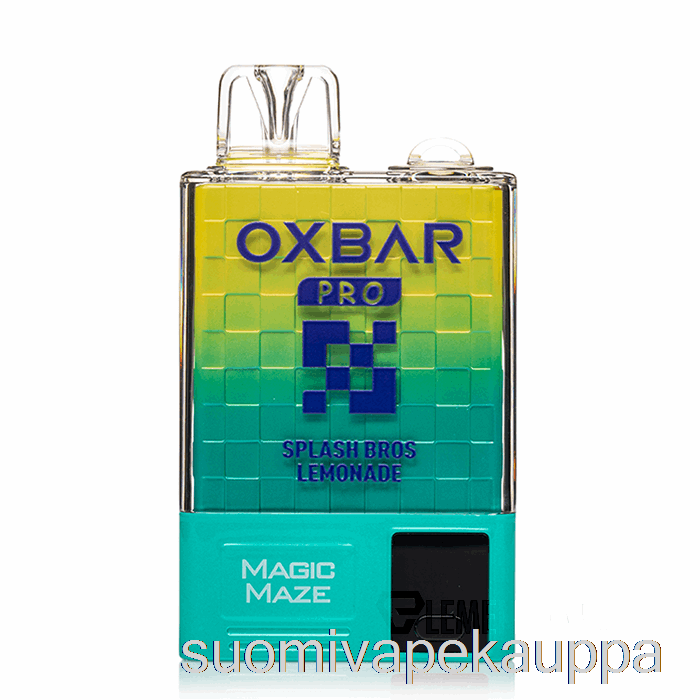 Vape Kauppa Oxbar Magic Maze Pro 10000 Kertakäyttöinen Splash Bros Limonadi